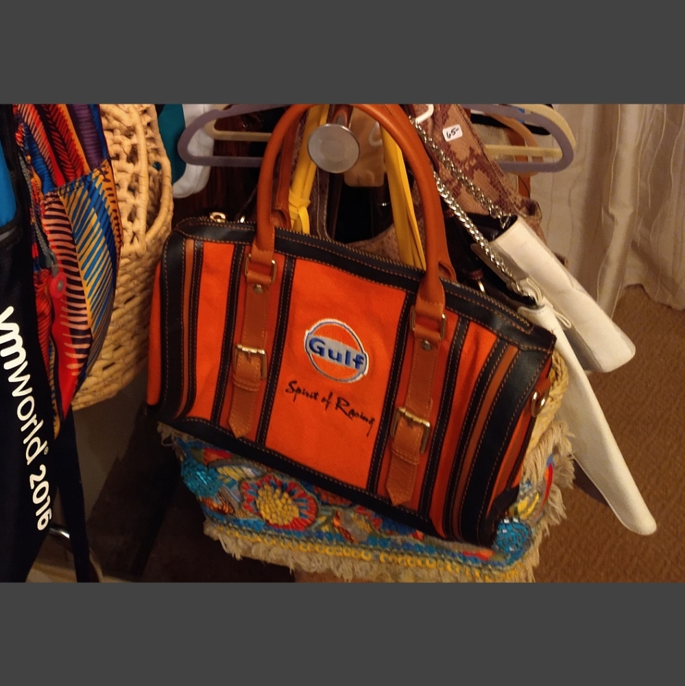 Purse, Very Rare ! Gulf Spirt Racing